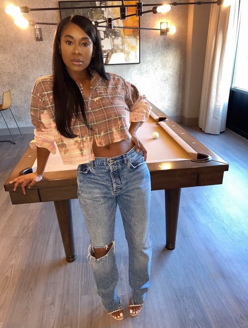 Cropped Flannel