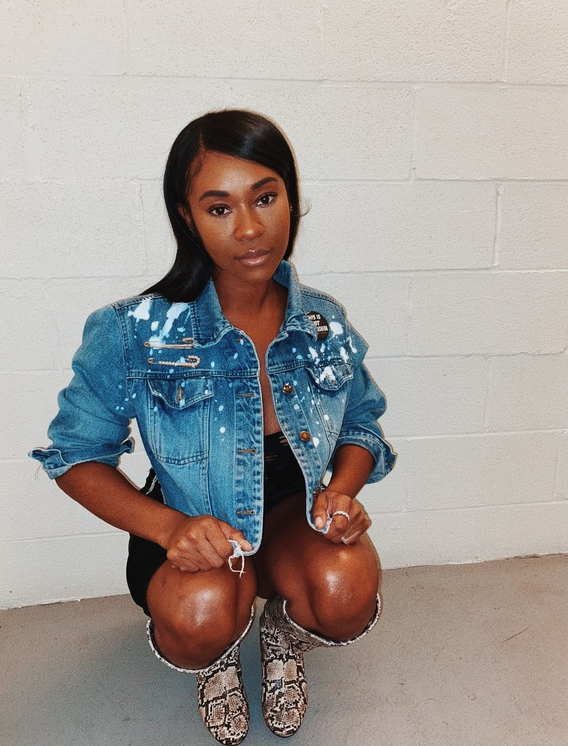 Cropped Denim Jacket