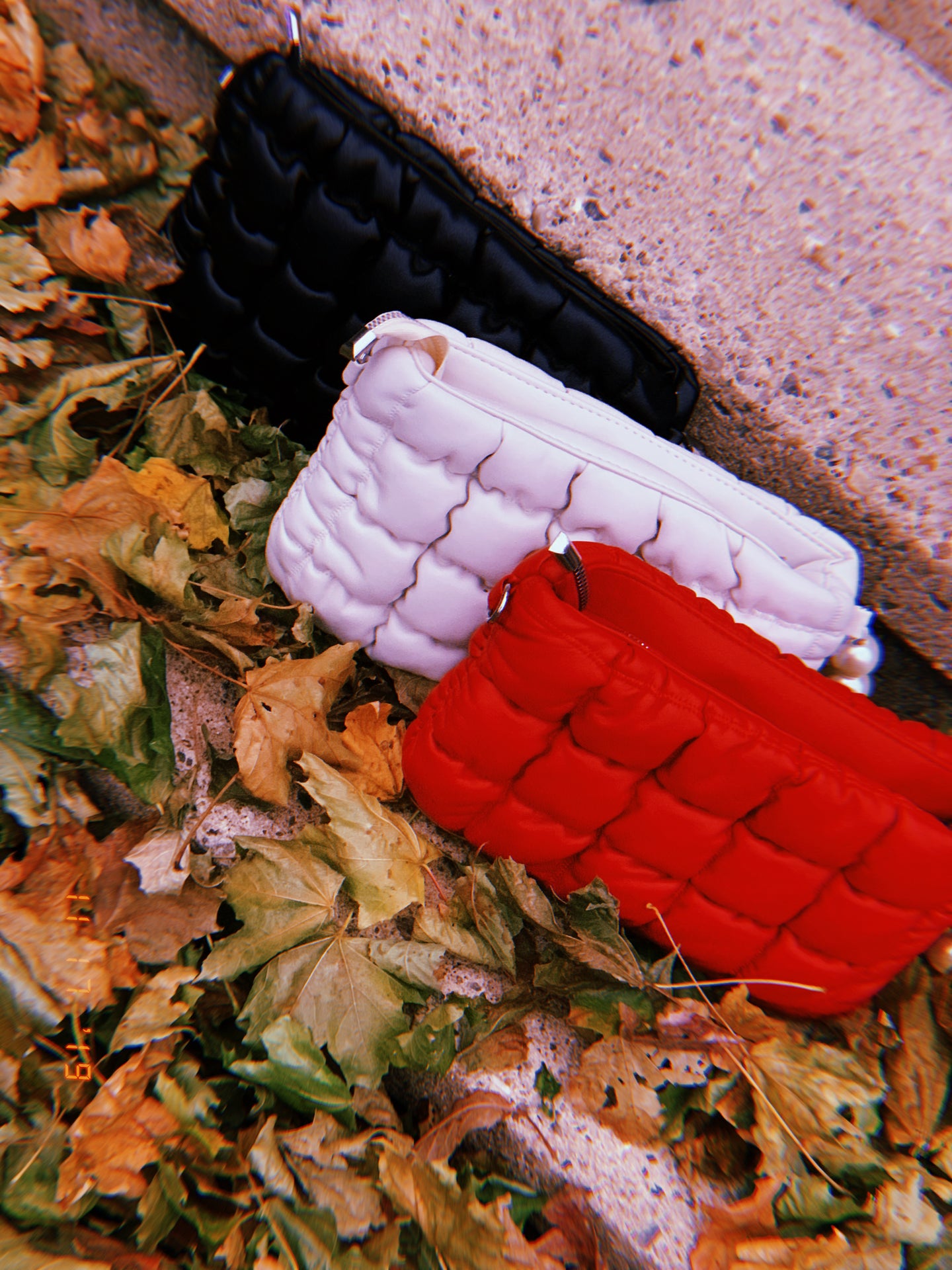 “Bubble Season” mini bubble bag